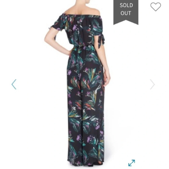 Catherine Malandrino Rosina off the shoulder jumpsuit - Picture 2 of 5